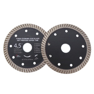 Disco de Sierra Turbo de Corte Rápido de 4.5 Pulgadas (<span class=keywords><strong>115</strong></span> <span class=keywords><strong>mm</strong></span>) para Granito, Mármol, Cuarzo y Cerámica, Rendimiento de Corte Superior y Larga Duración - Product Image 4
