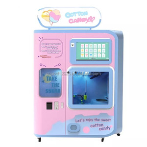 Robot máquina expendedora Popular máquina expendedora <span class=keywords><strong>de</strong></span> negocios inteligente máquina automática <span class=keywords><strong>de</strong></span> algodón y dulces que hace para Centro Comercial - Product Image 1