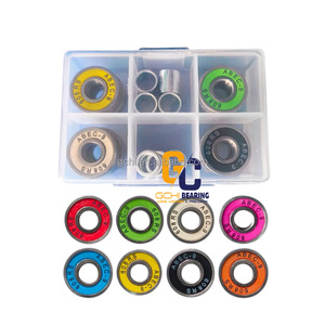 Gchi Hoge Kwaliteit Skateboard Lagers 608 + 4 Stuks Spacers + 8 Stuks Wasmachines Hardwares Plastic Box Kits - Product Image 1