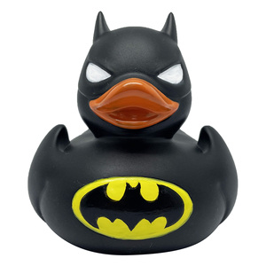 Tùy chỉnh hành động hình 3 inch độc đáo Spider Vàng Vinyl cao su Vịt Tắm Đồ chơi Bat cao su vịt - Product Image 1