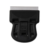 TY446 Plaque en acier pour stamping nail art, racloir, spatule multifonction pour le nettoyage et le retrait de colle, outil à ongles