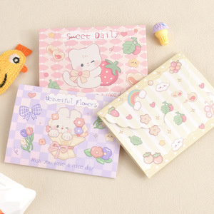 Biglietto d'auguri natalizio in cartone a tre pieghe, stile cartone animato, simpatico, fai da te, per messaggi di compleanno e per il Festival Qixi, vendita all'ingrosso - Product Image 2