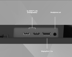 หน้าจอสีดำ MAG 255F X24 รุ่นใหม่ล่าสุดสำหรับเล่นเกมและทำงานออฟฟิศ - Product Image 1