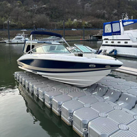 Briques de ponton flottant en HDPE pour quai de Sydney 500x500x400mm – Protection des bateaux