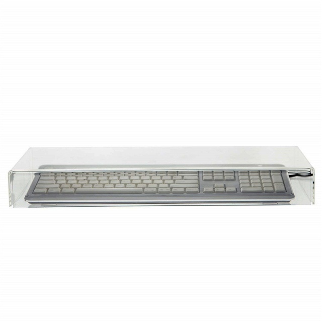 Premium Clear Acrylic Keyboard Cover 5 Sides Custom Acrylic Keyboard Protector Clear Acrylic Hard Keyboard Cover