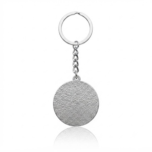 Porte-clés rond en émail doux personnalisé avec logo « <span class=keywords><strong>Joao</strong></span> Cruz Brazilian Jiu-Jitsu », en métal argenté, souvenir pour étudiants de BJJ, cadeau pour la salle de sport - Product Image 2