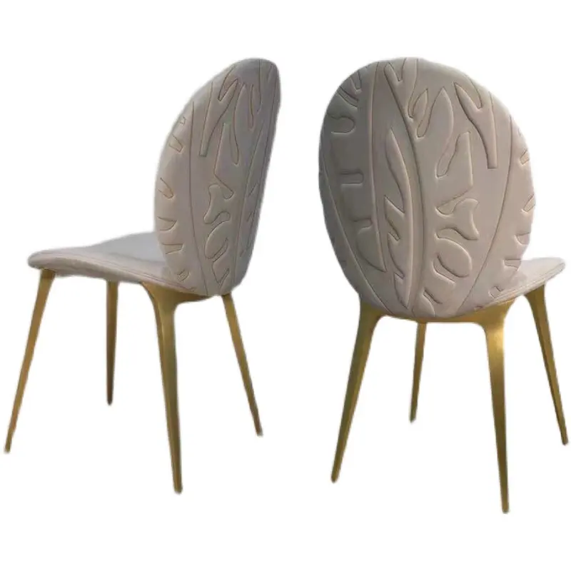 İskandinav altın çelik ucuz fiyat yemek odası mobilya arapça kadife yemek sandalyeleri modern lüks
