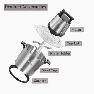 Máquina Automática de 6L para Moler Ñame y Taro, Molinillo Eléctrico Comercial para Chile Japonés, Molinillo para Uso Doméstico - Product Image 2
