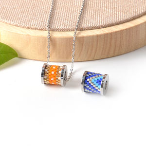 Perles de rocaille <span class=keywords><strong>Miyuki</strong></span> de haute qualité en gros, breloques en métal, pendentifs pour la fabrication de bijoux - Product Image 6