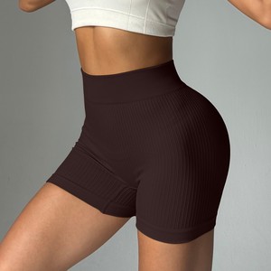 <span class=keywords><strong>Ensemble</strong></span> de yoga sans couture 5 pièces avec logo personnalisé, <span class=keywords><strong>ensemble</strong></span> de vêtements de sport pour femmes, veste d'entraînement à manches courtes, <span class=keywords><strong>ensemble</strong></span> de 6 pièces, tenue de yoga sportive - Product Image 4