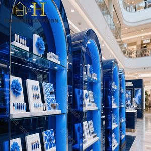 Mobilier Salon de coiffure mobile avec rangement et éclairage LED - Product Image 3