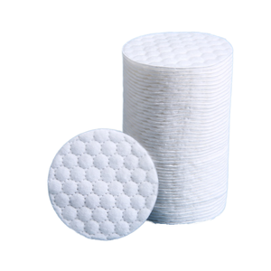 Yafeng YF002 100 tampons de <span class=keywords><strong>coton</strong></span> ronds premium, 1 couche, doux, lavables, jetables, pour le démaquillage et le nettoyage du visage - Product Image 1