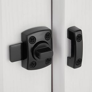 Loquet rotatif en alliage de zinc pour portes et fenêtres coulissantes, verrou antivol à boucle fixe pour cuisine et salle de bain - Product Image 1