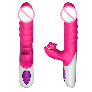santa suit sexy Order Online Warm Rabbit Vibrators Dual Motor Clitoral Stimulator