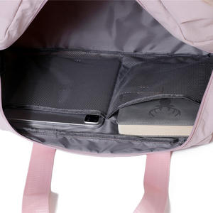 Sac de voyage populaire de grande capacité, sac de sport avec séparation sec/humide, portable, à main, poche <span class=keywords><strong>avant</strong></span>, peut contenir une raquette, sac de sport - Product Image 5