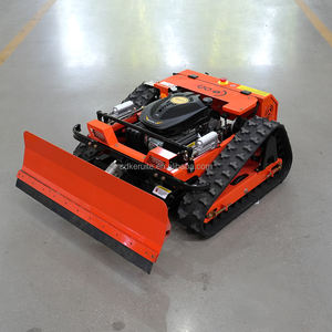 2025 salju POW remot kontrol Pemangkas rumput tepung rumput cerdas 7.5HP Dozer pemotong rumput Crawler bahan bakar bensin pemotong rumput - Product Image 6