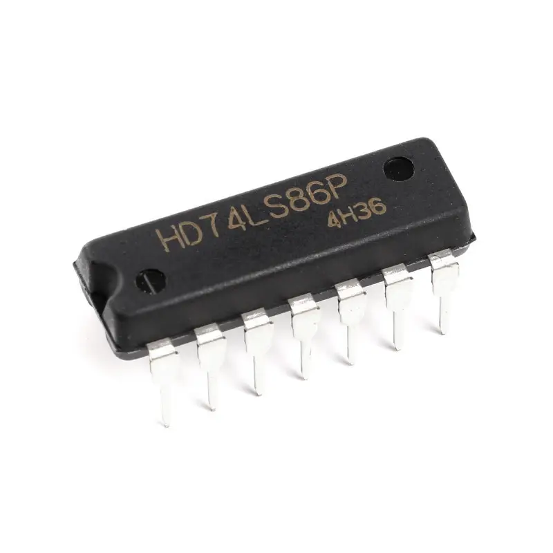 HD74LS86P DIP-14 Electronic Component Integrated Circuit IC 74LS86 SN74LS76N SN74LS90N 74LS76 74LS74