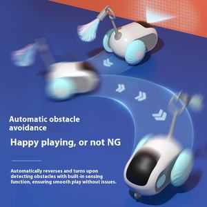 Giocattolo elettrico interattivo all'ingrosso per gatti giocattolo eco-friendly in Silicone auto-movimento lenitivo topolino giocattolo per animali - Product Image 4