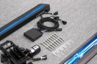 Marchepieds électriques rétractables en alliage d'aluminium argenté et noir, marchepieds latéraux automatiques, barre de marche automatique, compatibles avec Range Rover Vogue L405