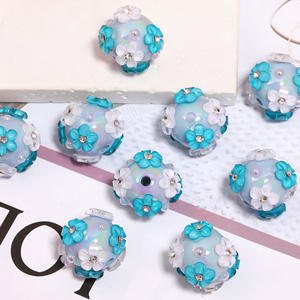 Nuevo listado de alta resistencia DIY hecho a mano cadenas de teléfono móvil intervalo cuentas sueltas materiales acrílico plástico Lucite fabricación de joyas - Product Image 5