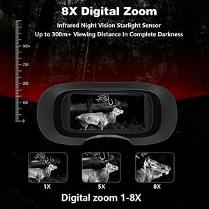 Visor Nocturno HD DT49 para Caza, Observación Diurna y Nocturna, Uso en Exteriores, Visor Nocturno Portátil para Caza Diurna/Nocturna - Product Image 5