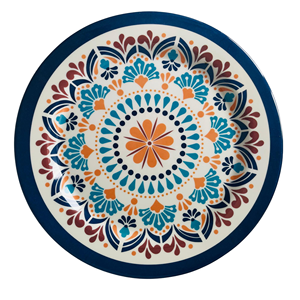 Melamin-Kunststoff-Teller - Marokkanisches Design - Product Image 2