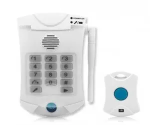Lifemax Autodial高齢者医療警報警報システム2つの青いパニックボタンで警報を助けるCX-66A-I
