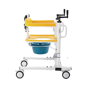 MN-YWJ001 fauteuil roulant <span class=keywords><strong>de</strong></span> chaise <span class=keywords><strong>de</strong></span> transfert patient réglable en hauteur d'hôpital ou <span class=keywords><strong>de</strong></span> logement mobile mécanique manuel pour le patient <span class=keywords><strong>malade</strong></span> - Product Image 5