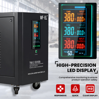 Stabilisateur de tension automatique triphasé WF.EL 30 kVA avec écran tactile LCD, sortie haute précision 380 V, régulateur d'alimentation