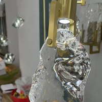 Les dernières conceptions de lustres style morden cristal lampe suspendue restaurant chambre lustre pendentif lumière pour la décoration intérieure
