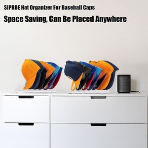 Acrylic Hats Display Rack Transparent Storage Stand For <b>Baseball</b> <b>Caps</b> Clothing Store Desktop Organizer Single Layer 1 Mm - Product Image 4
