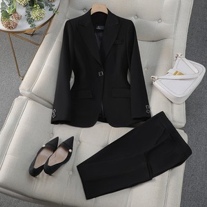 Business Suits <strong>for</strong> <strong>Women</strong> Fashion Slim <strong>Pants</strong> and Blazer Set Ladies Suits Office Wear <strong>Formal</strong> Suit - Product Image 6