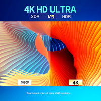 300 ANSI 루멘 스마트 비디오 프로젝터 5G 와이파이 4K 1080P 지원 안드로이드 스트리밍 미디어 플레이어 TV 프로젝터 홈시어터