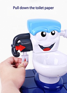 Đồ Chơi Khéo Léo Giả Mạo Vui Nhộn Tương Tác Cho Trẻ Em Người Lớn Bàn Xoay Bằng Nhựa Phun Nước Trò Chơi Nhà Vệ Sinh Tiệc Tùng - Product Image 4