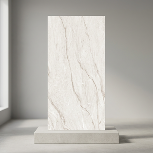Platinum Bianco Full Body Matte Porcelain Tiles 2x4 Ft Marble Look for Residential Wall Floor Projects - Product Image 4