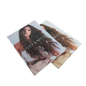 Proveedor de impresión de libros de pelo de peluca para <span class=keywords><strong>mujer</strong></span>, respetuoso con el medio ambiente, catálogo personalizado, revistas, peluca, pelo, libros de <span class=keywords><strong>moda</strong></span> - Product Image 6