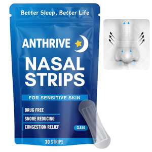 Anthrive Extra Sterke 3 PET Neusstrips Hypoallergeen Ademend Neusstrips tegen Snurken Verbeterd Ademhaling Neusstrips voor Sport - Product Image 1