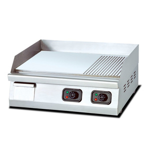 Grill <span class=keywords><strong>de</strong></span> <span class=keywords><strong>table</strong></span> <span class=keywords><strong>électrique</strong></span> professionnel, en acier inoxydable, équipement <span class=keywords><strong>de</strong></span> cuisine, Restaurant, Grill plat rainuré, à vendre - Product Image 3