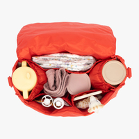 Sacs à couches personnalisés pour bébés, sac à couches robuste, sac de poussette détachable, fermeture magnétique, sac de rangement de voyage pour maman
