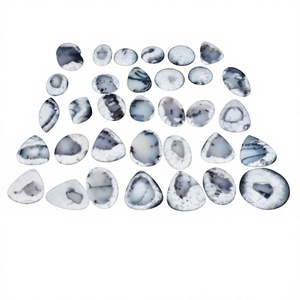 Wholesale Price Natural Beautiful Rajasthan Dendrite <b>Opal</b> Gemstone Loose Cabochon Natural Color High Quality Stone Jewellery - Product Image 1