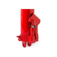 Cric hydraulique pneumatique 8 tonnes avec vérin à long ram et pompe pneumatique pour levage de moteur