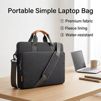 Sac de transport pour ordinateur portable 15,6 17,3 pouces |   Sacoche d'ordinateur portable en tissu hydrofuge, légère, à ouverture par le haut