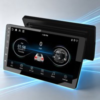 Lecteur multimédia Android pour voiture avec écran tactile de 9 pouces, 2 Go de RAM, 32 Go de stockage, GPS, WiFi, Bluetooth, fonction mains libres, entrée caméra AHD pour commandes en gros OEM/ODM