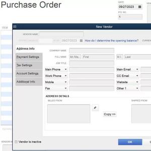 Software de <span class=keywords><strong>Contabilidad</strong></span> <span class=keywords><strong>y</strong></span> <span class=keywords><strong>Finanzas</strong></span> QuickBooks Desktop Pro Plus 2024 Original en DVD para PC, Licencia de por Vida, Entrega Rápida, Envío Gratuito a Toda América - Product Image 5