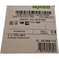 NUEVO Controlador Lógico Programable (PLC) 750-862 para Riel DIN 24VDC