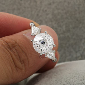 Bague en billanite ronde et en diamant pour homme, anneau fin, ultraléger, pierre de <span class=keywords><strong>platine</strong></span>, 10mm, PT950 - Product Image 4