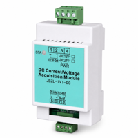 Module de mesure de tension CC, acquisition d'énergie, RS485 Modbus, transmetteur de courant 0-500A, fabricant 0-100V