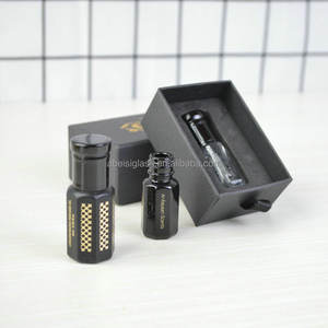 3ml 6ml 12ml Noir/blanc/clair Attar Oud Oil Flacon de <span class=keywords><strong>parfum</strong></span> en verre avec bouchon en aluminium et boîte d'emballage - Product Image 4