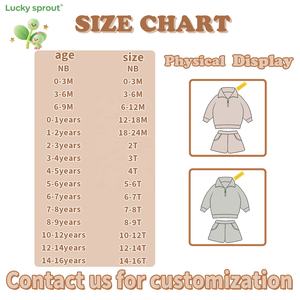 ชุดเสื้อผ้าเด็กแฟชั่น ฤดูใบไม้ผลิ ฤดูใบไม้ร่วง ชุด 2 ชิ้น ชุดเด็กวัยหัดเดิน สีพื้น ซิป 1/4 ชุดเสื้อแขนยาวเด็กผู้ชาย - Product Image 3