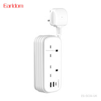 Earldom 3250w İngiliz Prizli Çoklu Priz, 2 Priz + 1 PD + 2 USB, 145CM Kablo, Ev Kullanımı İçin ES-SC34